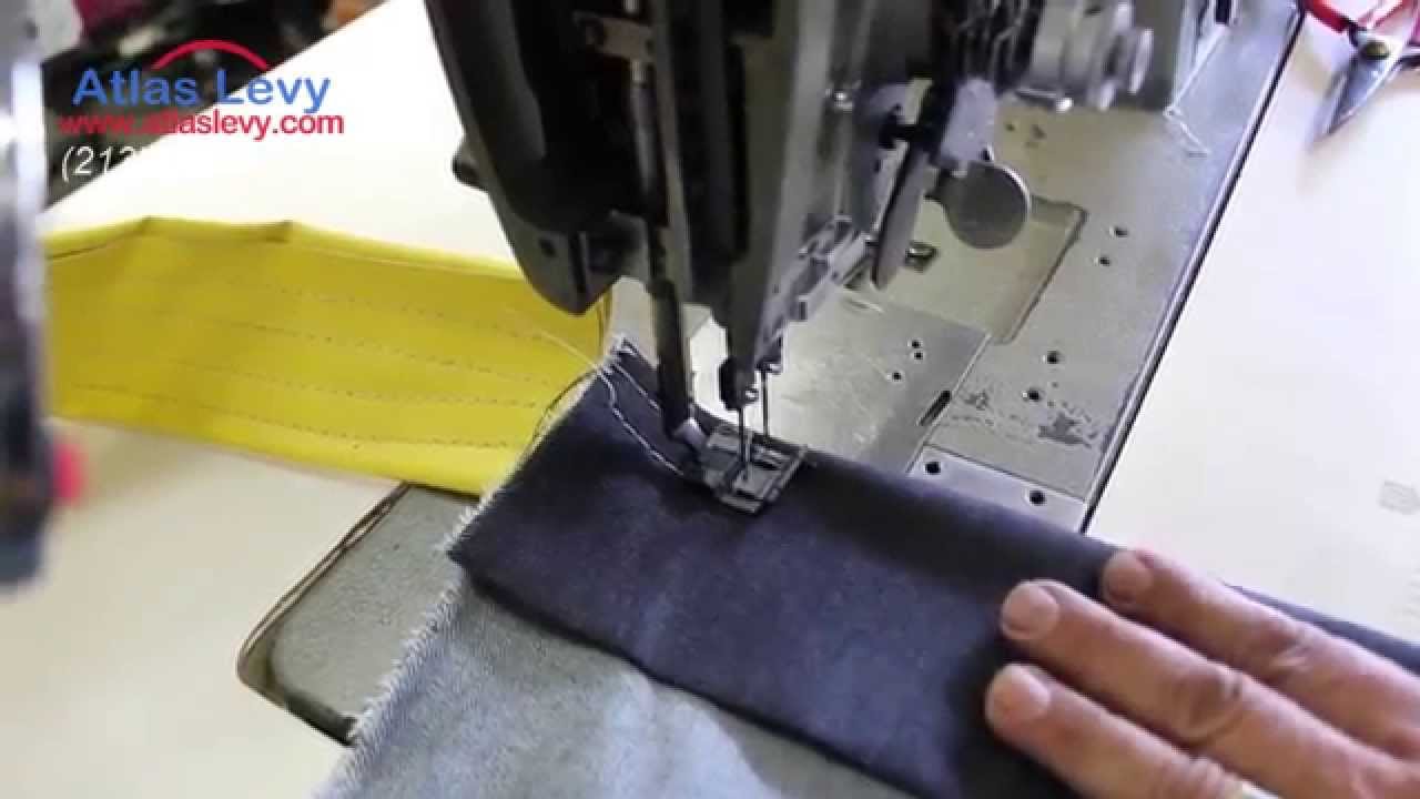 double needle machine