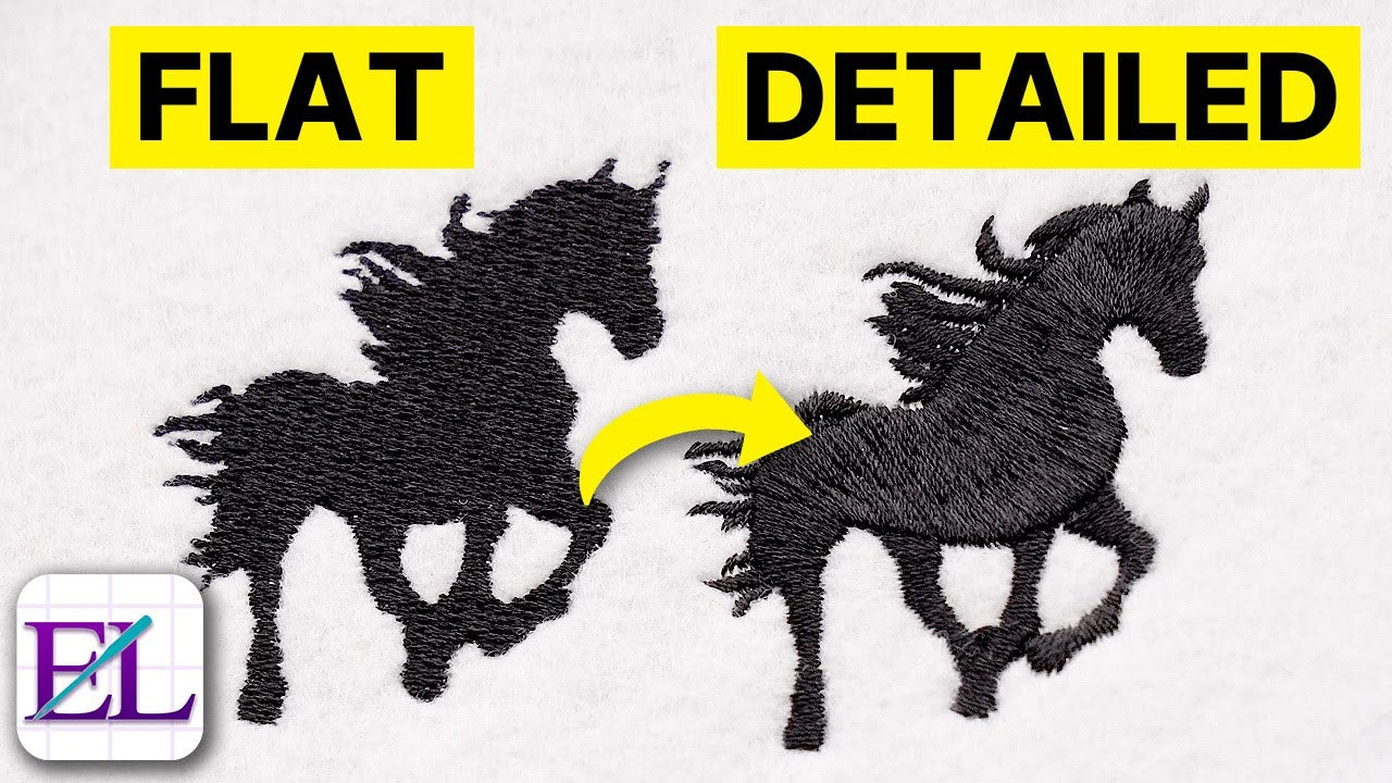 Maschinenstickerei-Designs für Pferde: Quellen, Stile und Anwendungstechniken