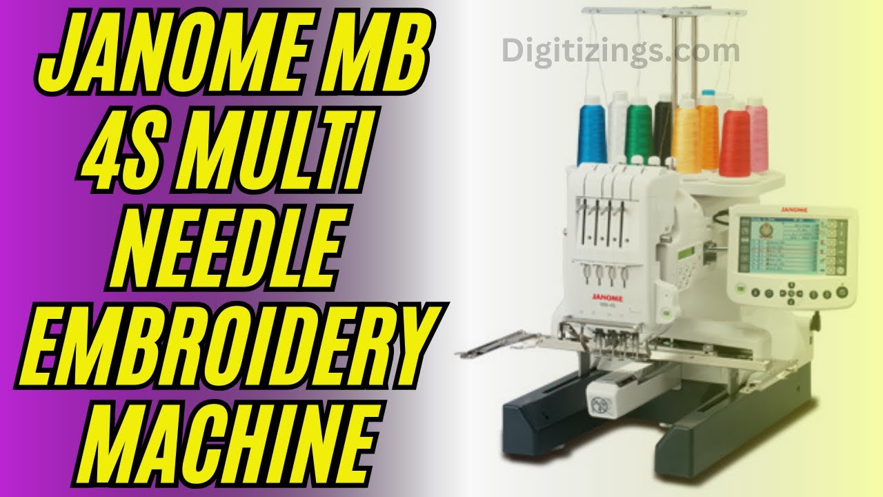 embroidery machine 4 needle