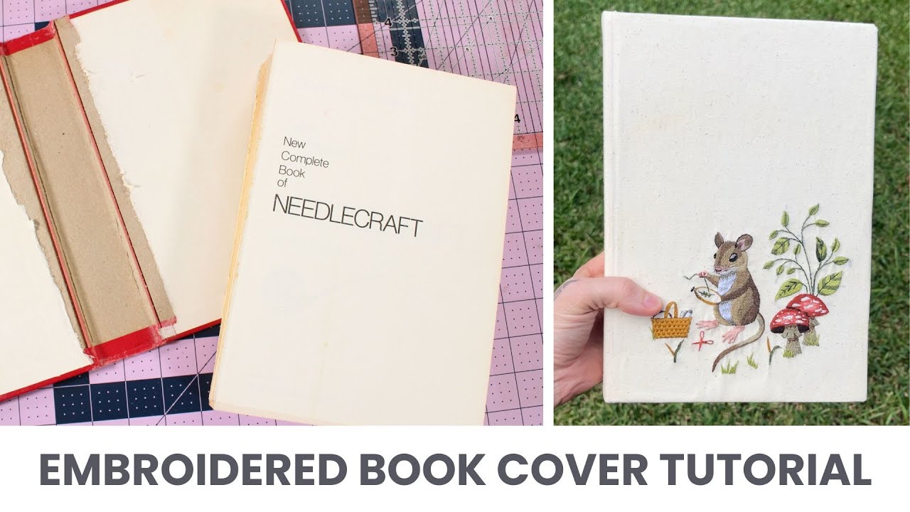 book embroidery