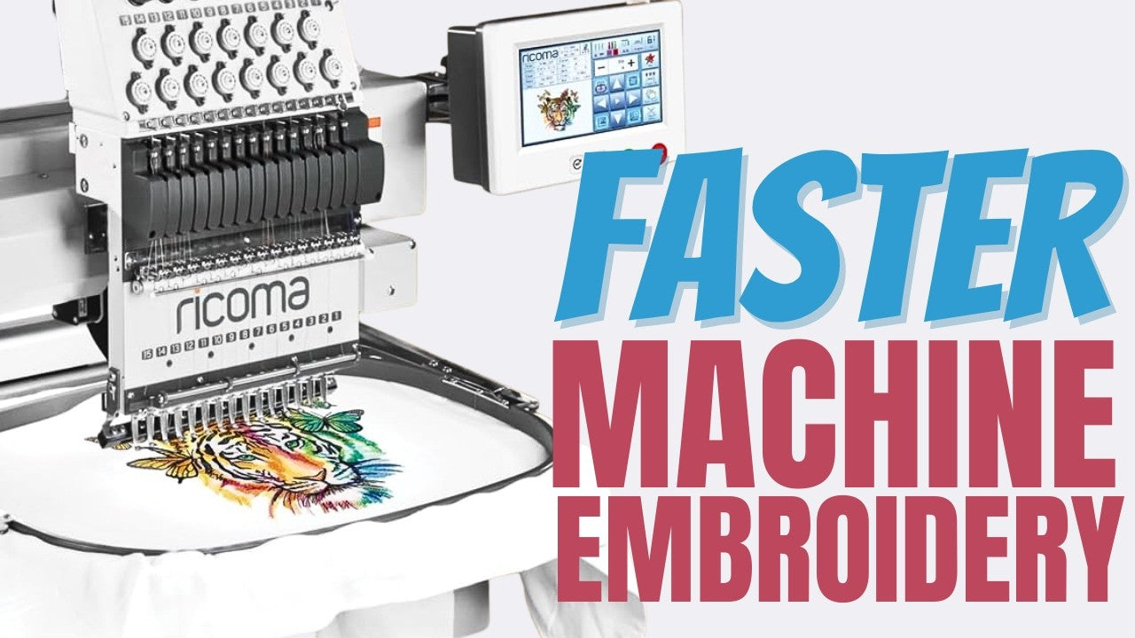 Sticken meistern: Der komplette Leitfaden zur Maschinenstickerei