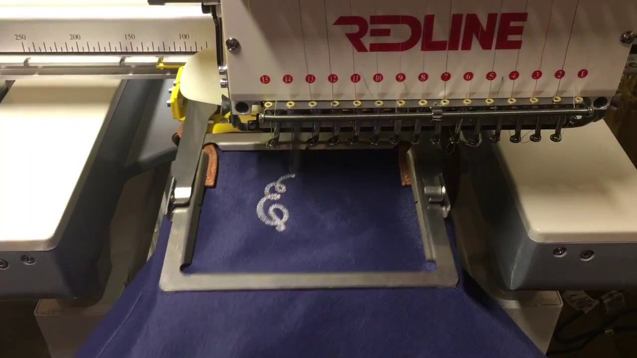 embroidery machine redline