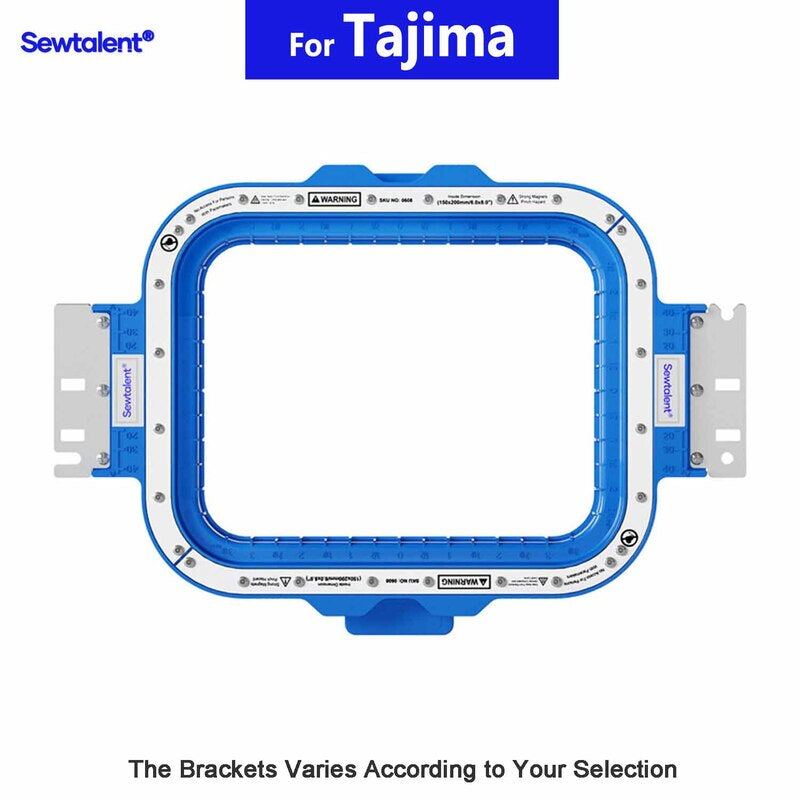 Magnetic Hoop 6"x 8" | 150x200mm for Tajima Embroidery Machines
