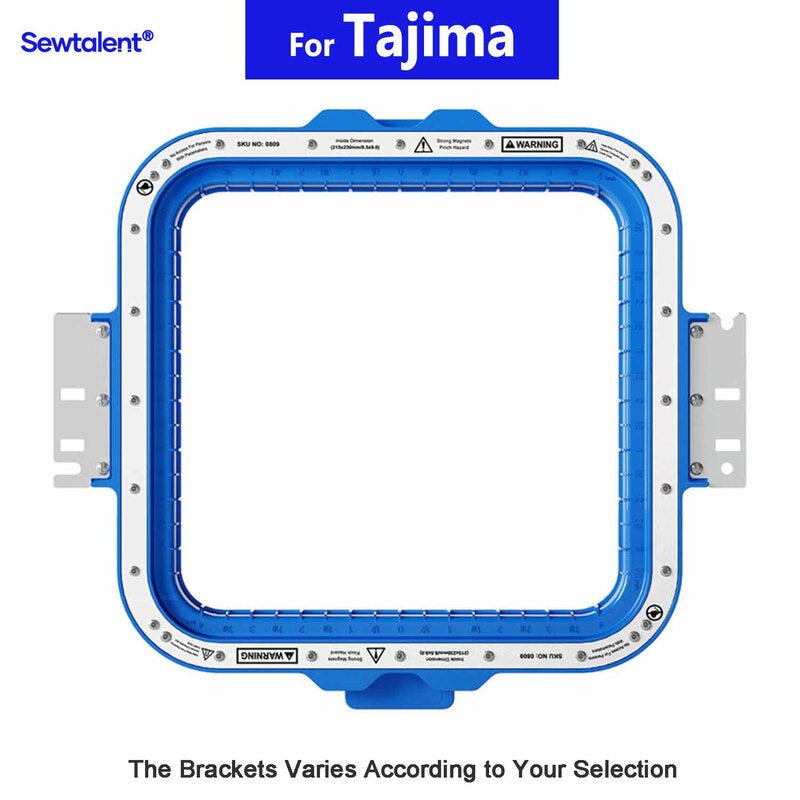Magnetic Hoop 8.5"x9" | 215x230mm for Tajima Embroidery Machines