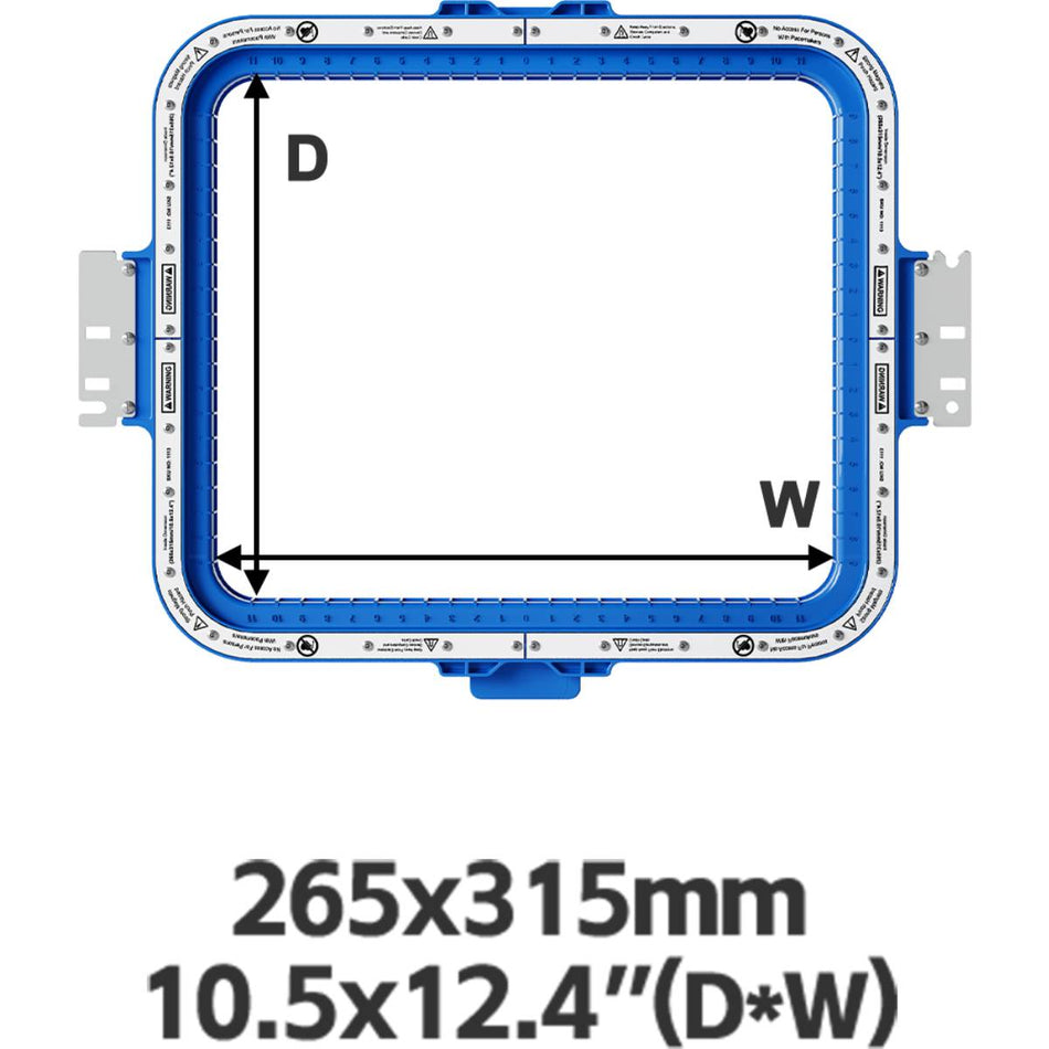 Magnetic Hoop 10.5"x12.4" | 265x315mm for CBL Embroidery Machines