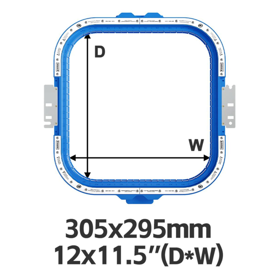 Magnetic Hoop 12"x11.5" | 305x295mm for CBL Embroidery Machines
