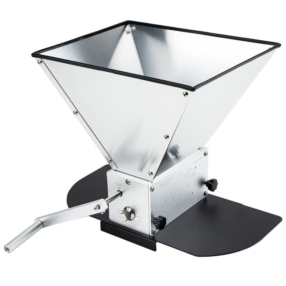 Grain Mill Pro - 3 Roller Malt & Barley Crusher for Homebrew Beer (13LB)