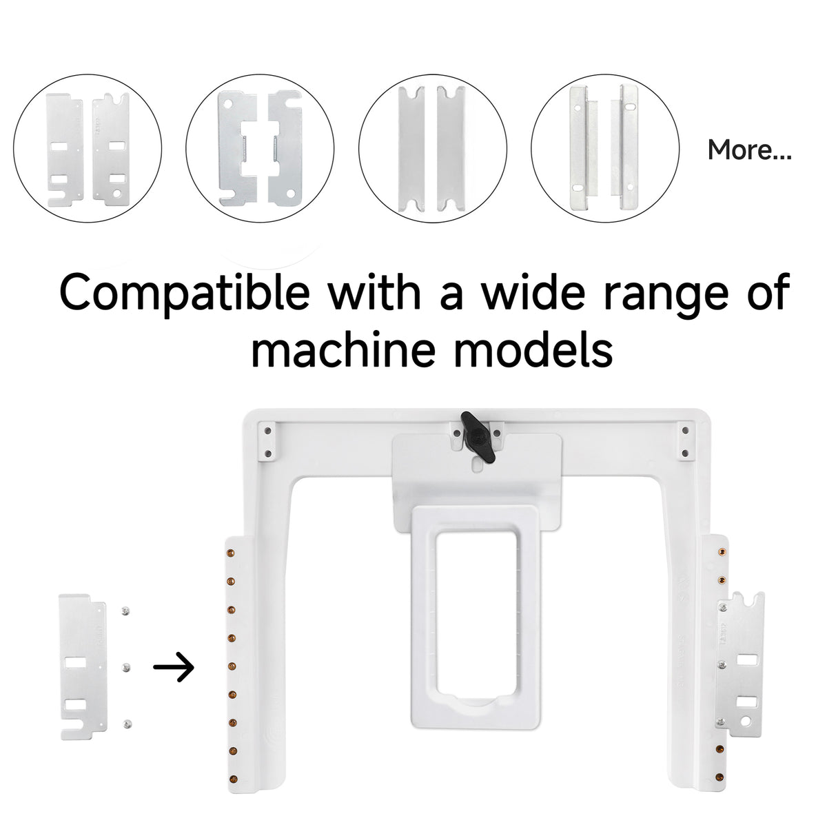 Aros magnéticos 8 en 1 para máquinas de bordar Inbro – MagneticHoop