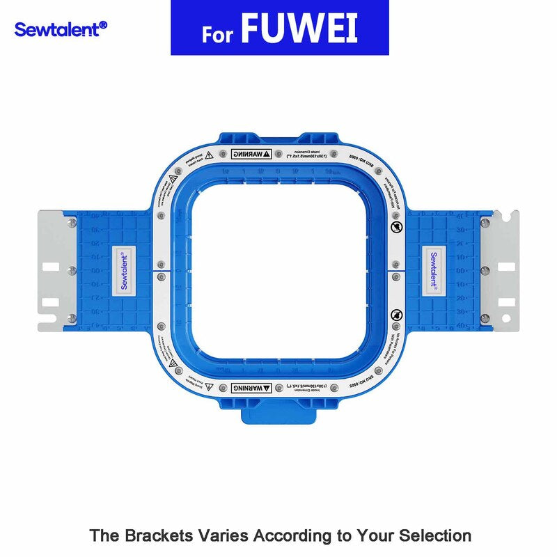 Magnetic Hoops 5.1″x5.1″ | 130x130mm for FUWEI Embroidery Machines