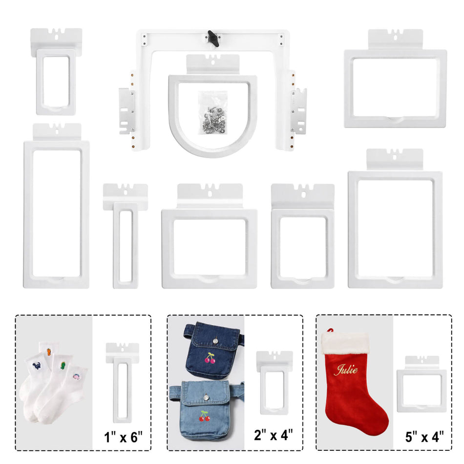 8in1 Magnetic Hoops for SEWTECH Embroidery Machines