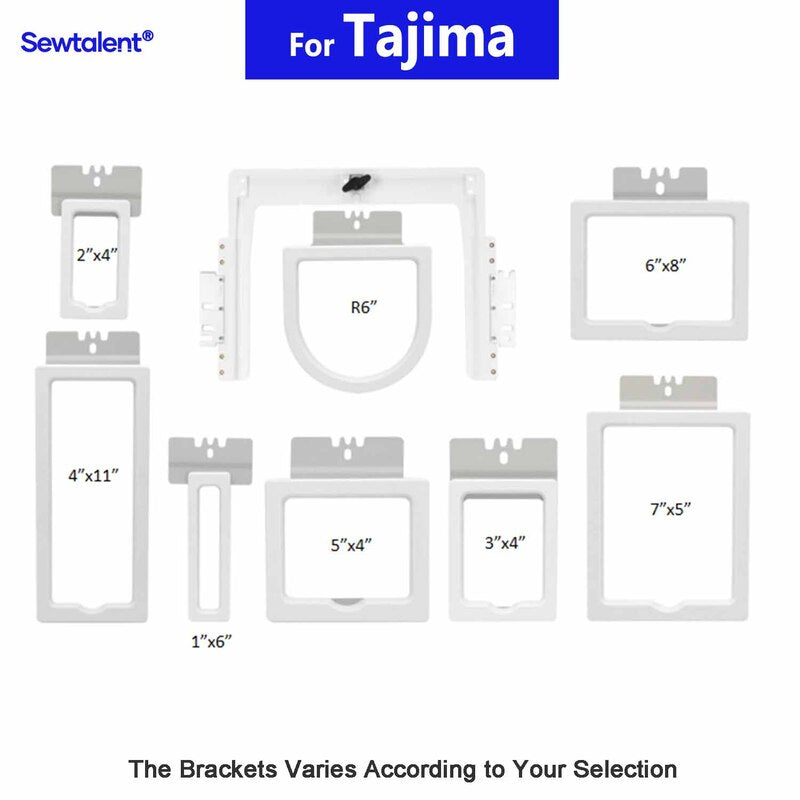 8in1 Magnetic Hoops for Tajima Embroidery Machines