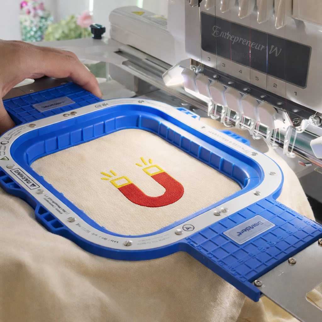 Magnetic Embroidery Hoops for Brother PR680W PR1055X PR1050X Embroidery Machine models