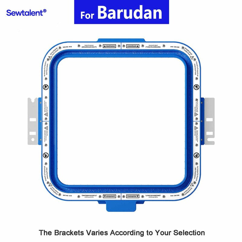 Magnetic Hoops 9.5″x9.5″ | 240x240mm for Barudan Embroidery Machines