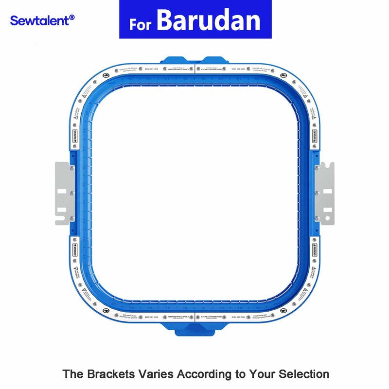 Magnetic Hoops 12″x11.5″ | 305x295mm for Barudan Embroidery Machines