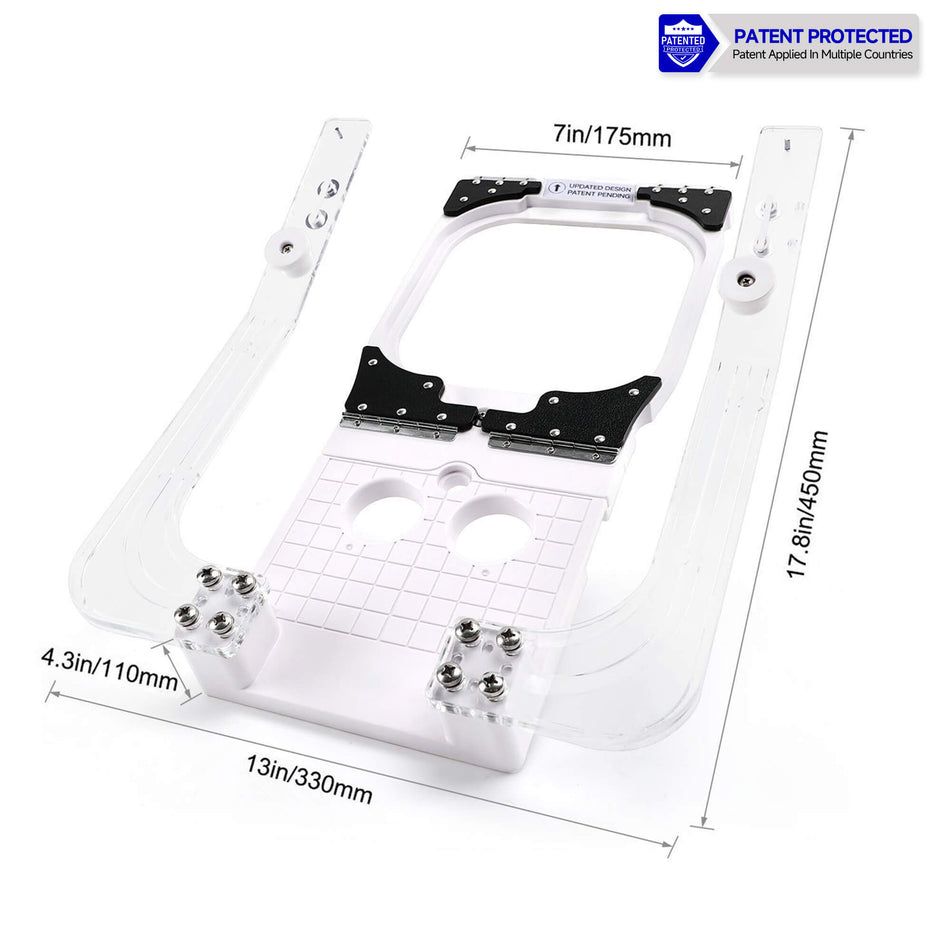 Fixture Part for 5.1 inch or 6.9 inch hoop only