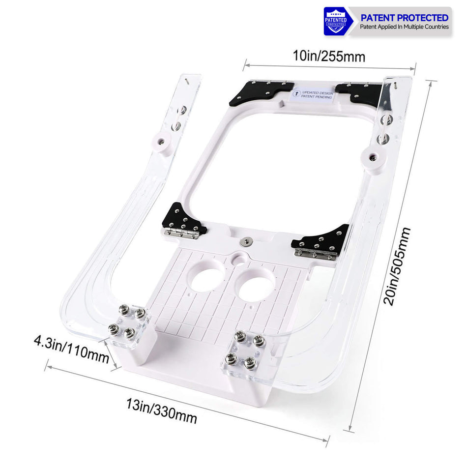 Fixture Part for 5.1 inch or 6.9 inch hoop only
