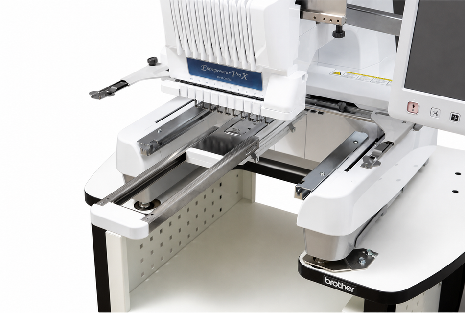 Cadre magnétique de broderie 3.9″×12.8″ (100×320 mm) pour machines à broder Brother