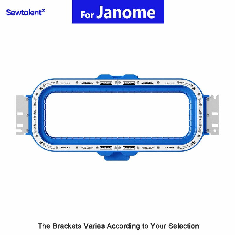 Magnetic Hoop 3.9"x12.8" | 100x320mm  for Janome Embroidery Machines