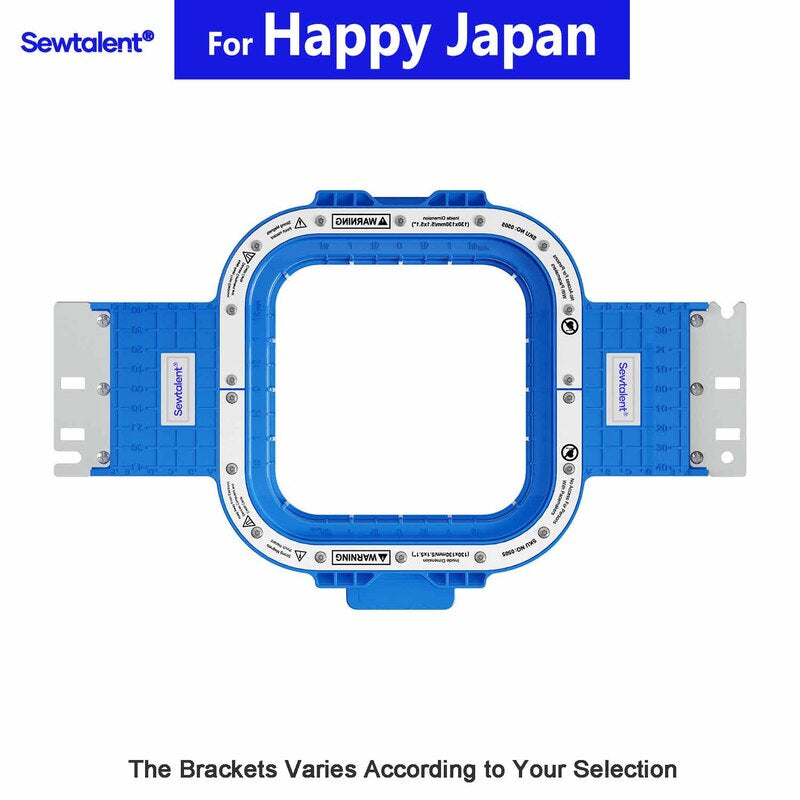Magnetic Hoops 5.1″x5.1″ | 130x130mm for Happy Japan Embroidery Machines