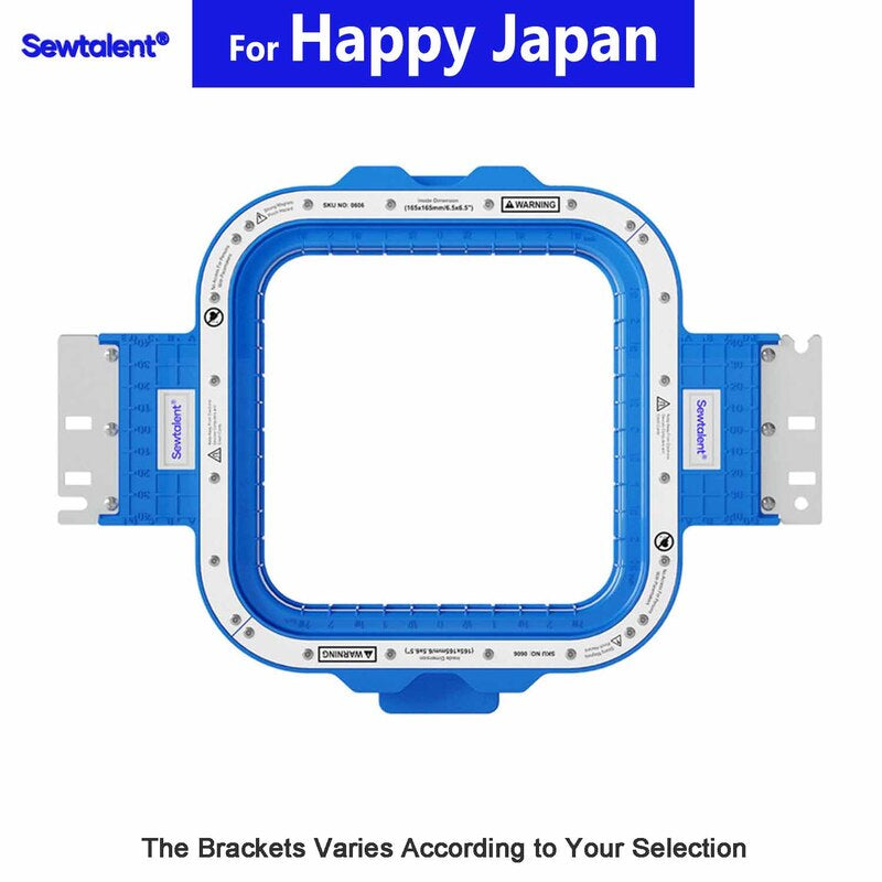 Magnetic Hoop 6.5" | 165x165mm for Happy Japan Embroidery Machines