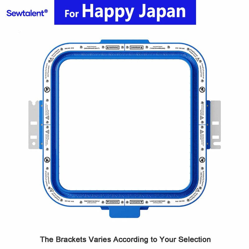 Magnetic Hoop 9.5" | 240x240mm for Happy Japan Embroidery Machines