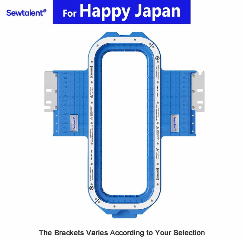 Magnetic Hoop 12.6"x3.9" | 320x100mm for Happy Japan Embroidery Machines