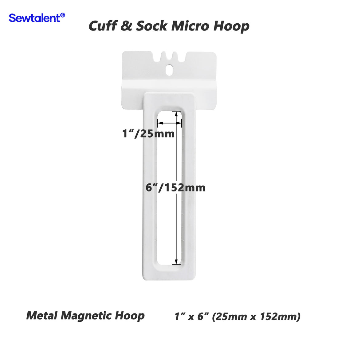 8in1 Magnetic Embroidery Hoops Kit for Nuodi Embroidery Machines
