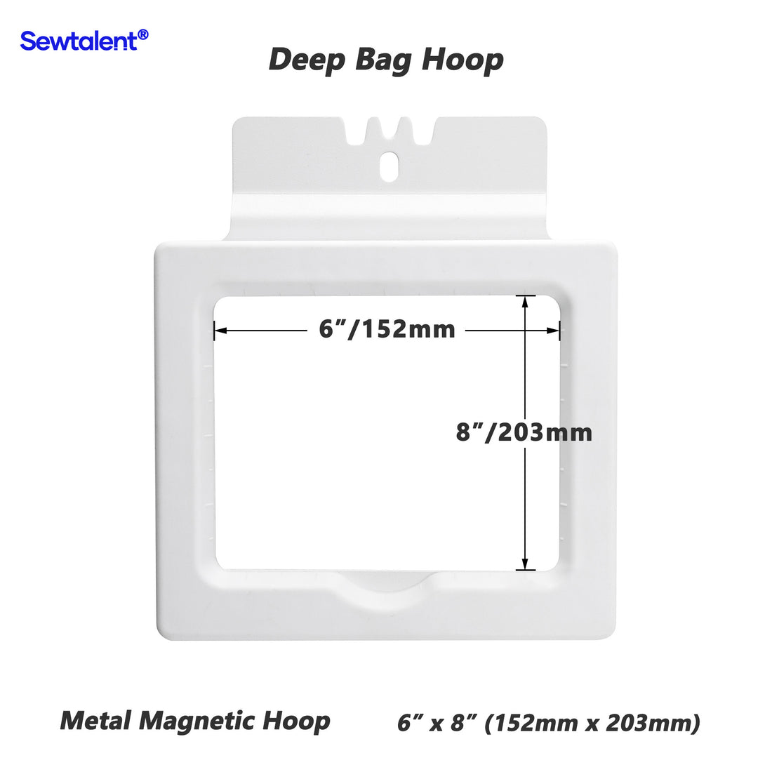 8in1 Magnetic Embroidery Hoops Kit for GALAXY Embroidery Machines