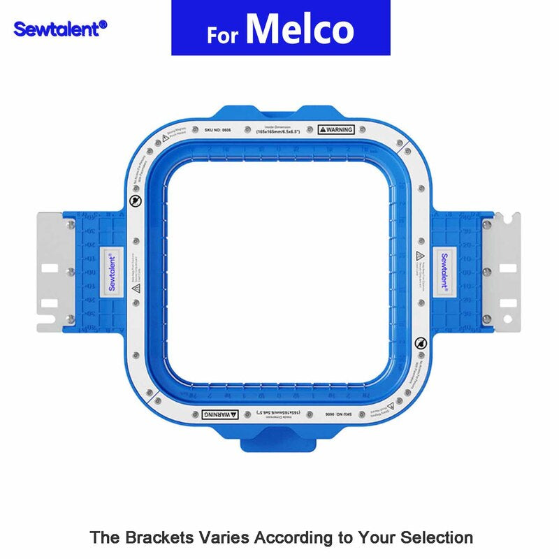 Magnetic Hoop 6.5" | 165x165mm for Melco Embroidery Machines