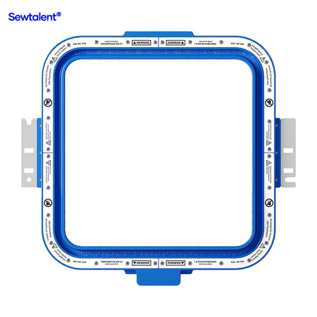 Magnetic hoops for embroidery machines