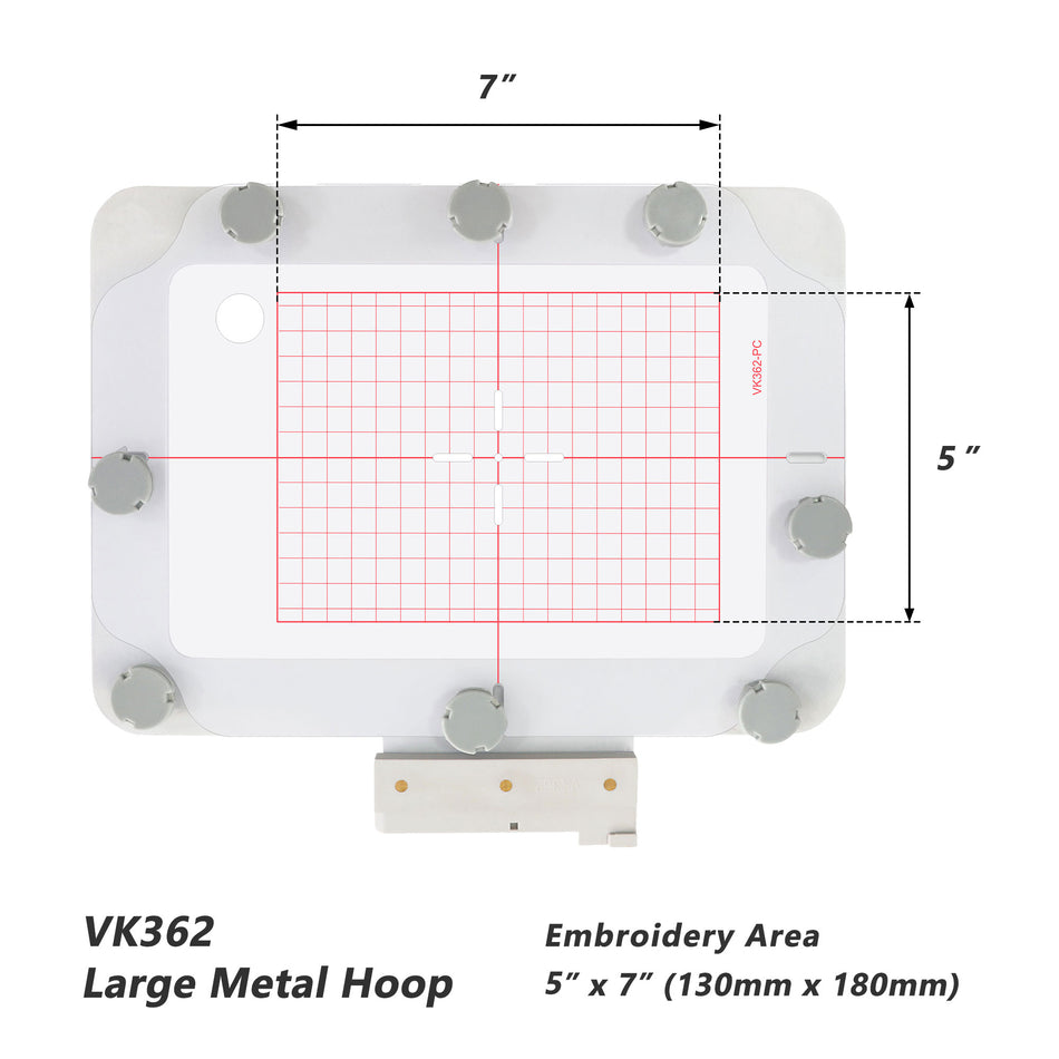 Magnetický vyšívací rámeček Sewtalent pro stroje Husqvarna Viking a Pfaff Creative
