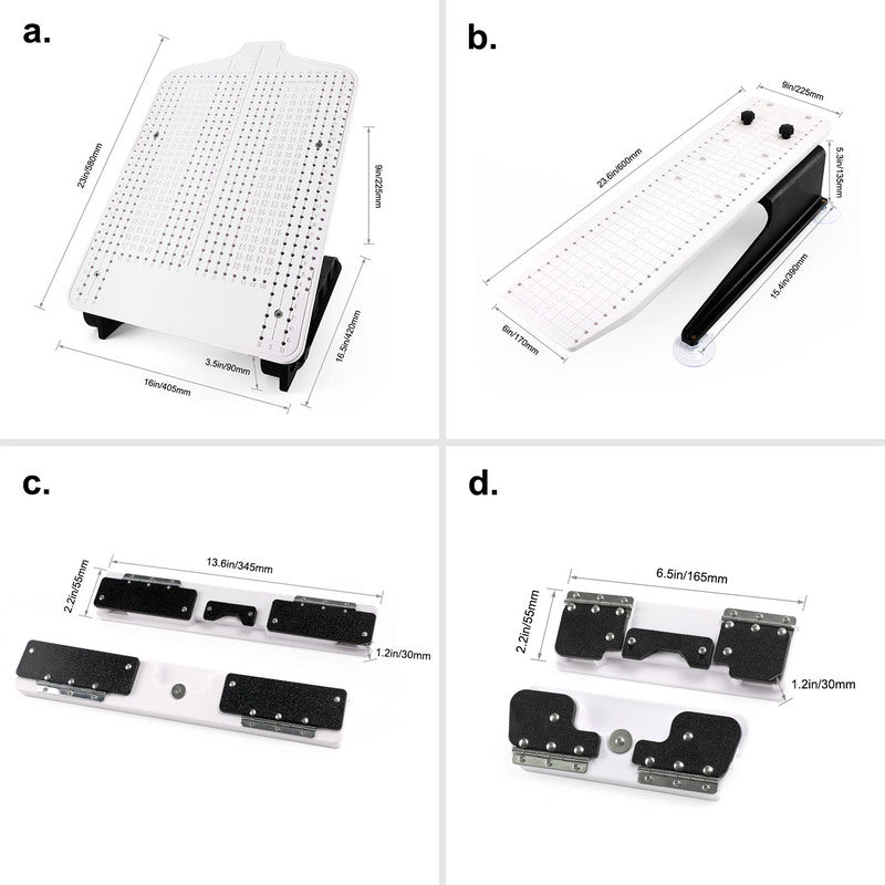 店舗用品 hoopu MaggieFrame Magnetic Hoop 7.7″ × 12.5″ (195 × 315 mm) for Happy