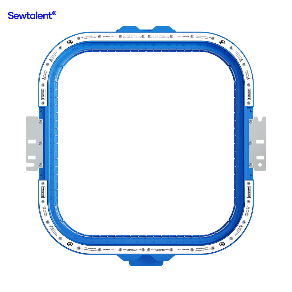 Magnetic Embroidery Hoops 12"x11.5" | 305x295mm for ZSK Embroidery Machines
